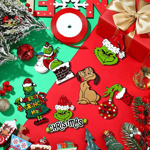 Decorações De Árvore De Natal Grinch, 23 Decorações De Natal - Imagem 4