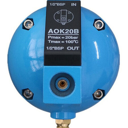 Filtro De Drenagem Automático Aok20b, Compressor De Ar, Dren - Imagem 2