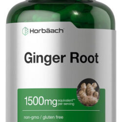 Cápsulas De Raiz De Gengibre Horbäach 1500 Mg | 150 Comprimi