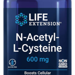 Life Extension N-acetil L-cisteína 600mg - Poderoso Suplemen