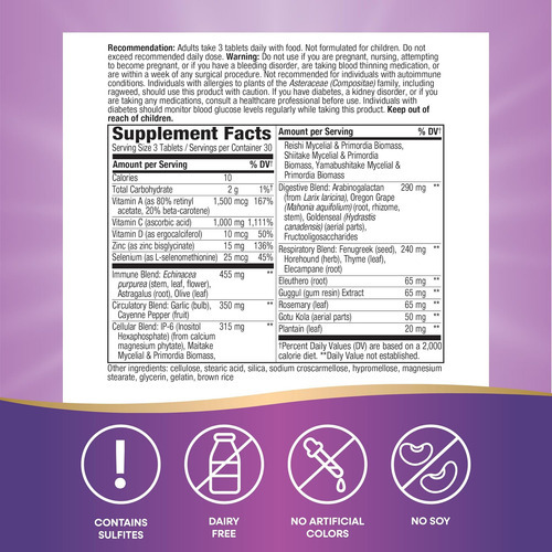 Natures Way Systemwell Ultimate Immune*, Com Vitaminas C, A, - Imagem 5
