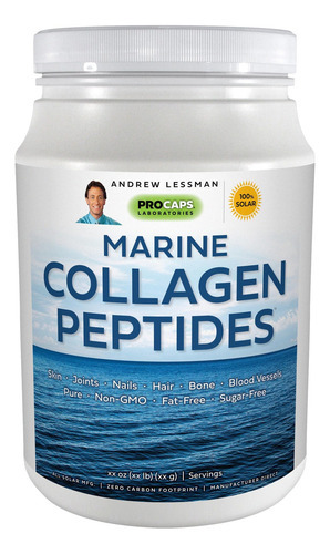 Andrew Lessman Peptídeos De Colágeno Marinho 30 Porções - S