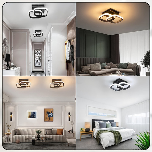 Luminária Pendente Moderna, Quarto, Luz Led De 20 Cm - Imagem 10