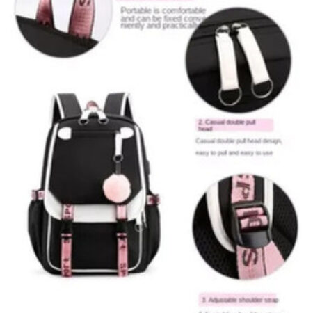 Mochila De Grande Capacidade 2024 New Series Stitch W1 - Imagem 8