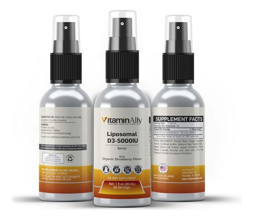 Spray Diu De Vitamina Líquida Lipossomal | Fornecimento Para - Imagem 7