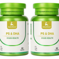 2 Garrafas Magnésio L-threonato -100mg, Dha-100mg, Fosfatidi