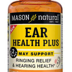 Mason Natural Ear Health Plus Com Vitaminas B, Suprimento Pa