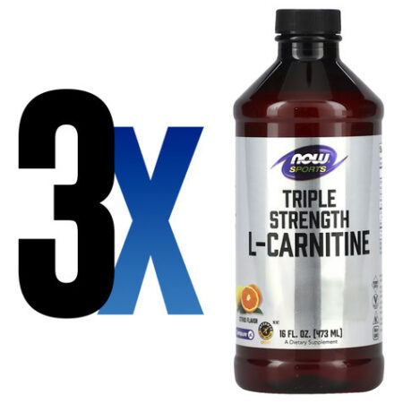 L-carnitina Líquida Now Foods 473 Ml Importado 3un - Imagem 2