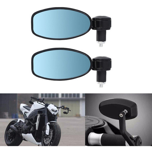 Espelhos Laterais Retrovisores Para Motocicleta De 7/8 Da - Imagem 7