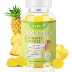 Gommias De Glicinato De Magnésio Ykeoi 500 Mg, Complexo De M