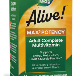Suplemente Nature"s Way Alive! Multivitamínico De Potência M
