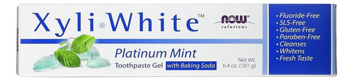 Now Foods Creme Dental Xyliwhite Distribuidor Autorizado - Imagem 2