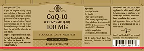 Solgar Megasorb Coq-mg, 30 Softgels - Promove A Função Cardí - Imagem 7