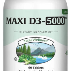 Maxi Health Vitamin Diu (125 Mcg) - Alta Dose De Vitamina D