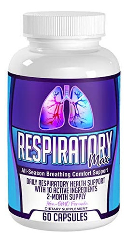 Respiratory-max (fornecimento Para 2 Meses) Suplementos Res - Imagem 7