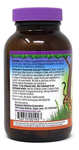 Vitamina C Bluebonnet 250mg 90 Comprimidos Mastigáveis - Imagem 9