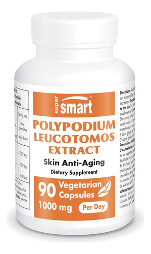 Supersmart - Extrato De Polypodium Leucotomos 1000mg Por Dia