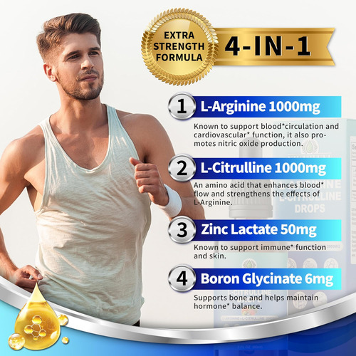 Niutrluxe L-arginina Cai Líquido | L-arginina Citrulina Cai - Imagem 3