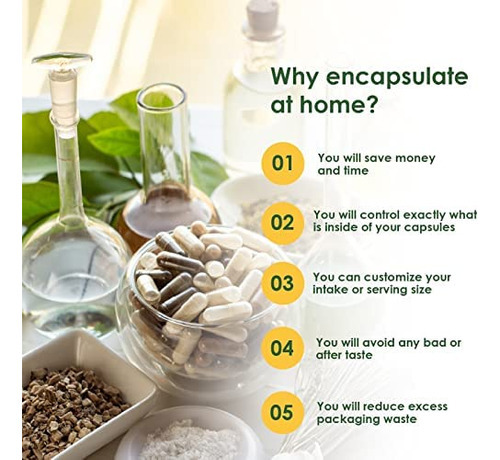 Tamanho Capsuline 0 - Cápsulas Vegan Vazias Transparentes - - Imagem 4