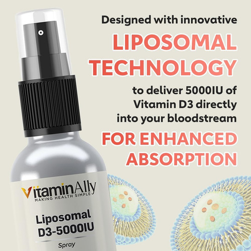Spray Diu De Vitamina Líquida Lipossomal | Fornecimento Para - Imagem 3