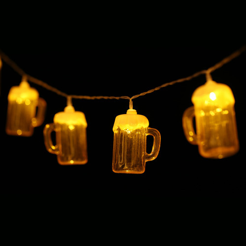Caneca De Cerveja De 6,5 Pés E 10 Led String Lights Decoive - Imagem 5