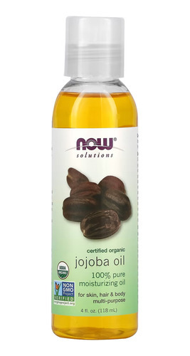 Óleo De Jojoba Now Foods 118ml Orgânico 3un - Imagem 3