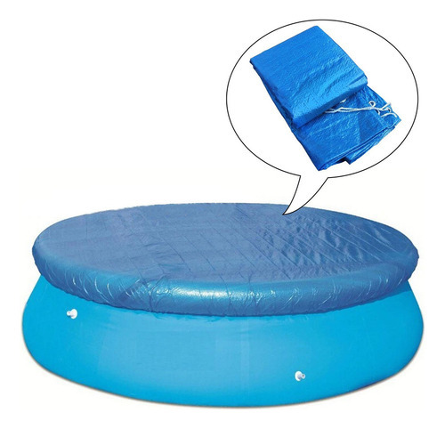 Tapete De Piscina Diâmetro 183/244cm Isolamento Térmico - Imagem 2