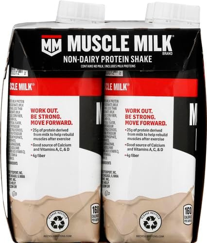 Shake De Proteína Genuína Do Leite Muscular, Creme De Baunil - Imagem 4