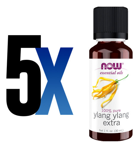Óleo Extra De Ylang Ylang Now Foods 30ml Puro Importado 5un - Imagem 2
