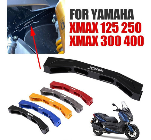 Reforço Amortecedor Xmax250 Xmax 250 2020 2021 Vermelho - Imagem 2