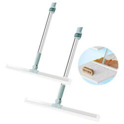 Vassoura Multifuncional M, Rodo De Silicone Para Piso, Com 2