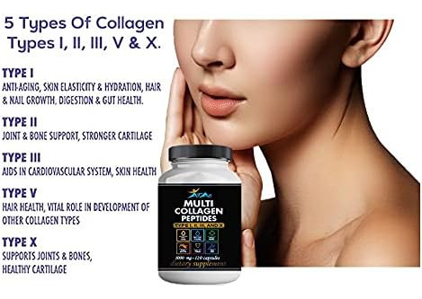 Vitamisan 2-pack Multi Collagen Plus Pills (tipo I, Ii, Iii, - Imagem 5