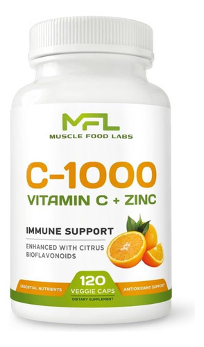 Mfl Vitamina C + Zinco | C-1000 | Vitamina C 1000 Mg | Cinco