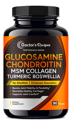 Suplemento: Receitas Médicas, Glucosamina, Condroitina, Msm,