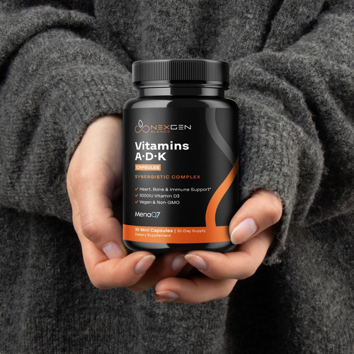 Suplemento Vitamínico Adk De Alta Absorção - Vitamina Vegana - Imagem 5