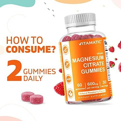 Vitamina B-12/ Vitamatic/60 Gomitas - Imagem 3