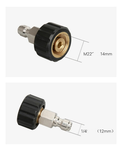 Arruela De Pressão Conector Rápido M22-14mm X 1/4 "" - Imagem 3