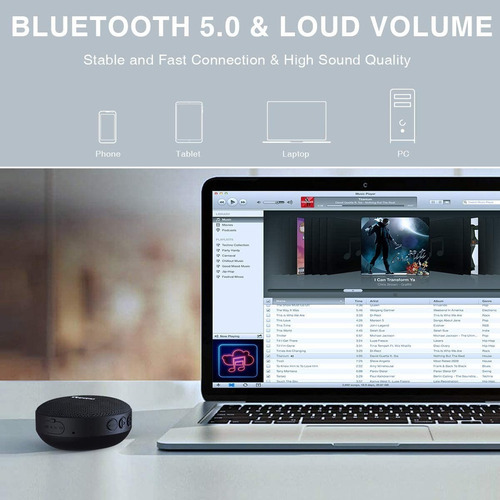 Alto Falante Bluetooth Moto Bicicleta À Prova D"água Som Hd - Imagem 4