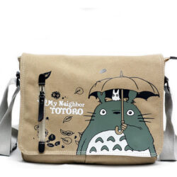 Bolsa De Viagem Totoro's Neighbours: Messenger Vintage