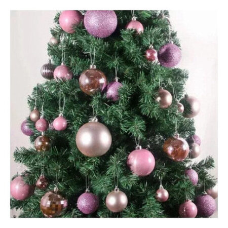 Conjunto De 100 Esferas De Decoração De Natal De Estilo Mist - Imagem 24
