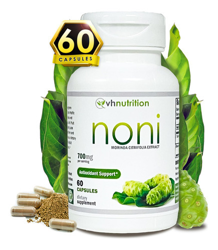 Suplemento Vh Nutrition Noni Em Cápsulas De 700 Mg, Extrato