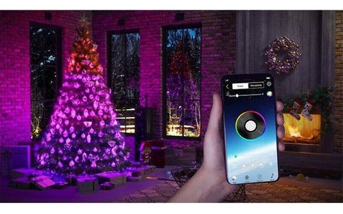 . Luzes De Decoração Para Árvore De Natal De 20 M Pisca Led - Imagem 9