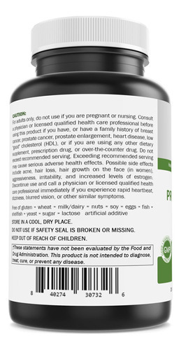 Brieofood Pregnenolona 100 Mg 120 Comprimidos - Suplemento D - Imagem 3