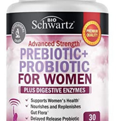 Prebióticos E Probióticos Bioschwartz Para Mulheres Com Tre