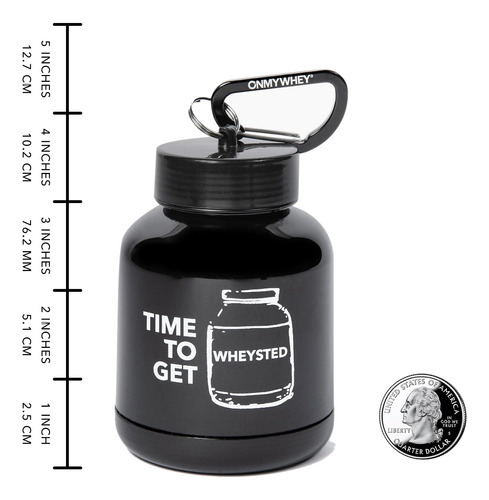 Onmywhey Double Scoop (180cc) Proteína E Suplemento Keychain - Imagem 4