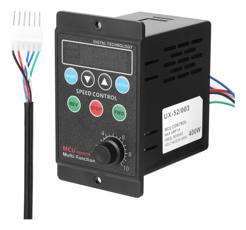 Controlador De Velocidade Multifuncional Do Motor 400w Ac220