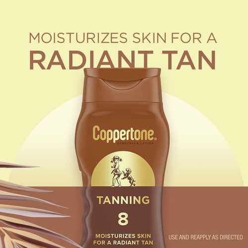 Loção Protetora Solar Coppertone Tanning Spf 8 240 Ml (pacot - Imagem 2