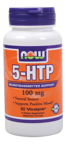 5-htp 100mg 60 Vegicaps (pacote Com 2)