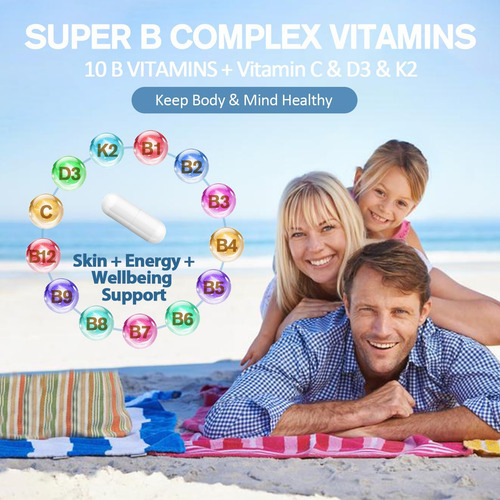 Complexo De Vitamina B Plus 13 Em 1 Com Vitamina B1, B2, B3 - Imagem 7