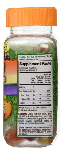 Gummies De Fibra Advance Para Crianças Suplemento Diário De - Imagem 2